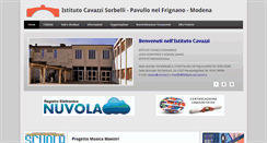 Desktop Screenshot of cavazzisorbelli.it